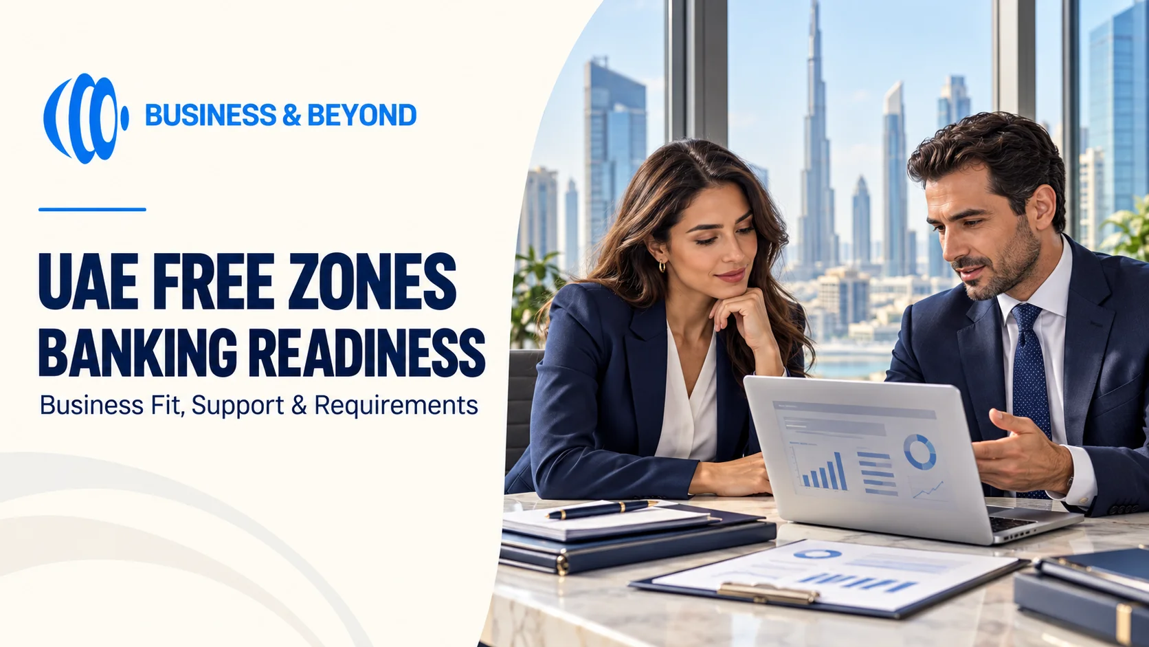 Founder and adviser comparing UAE free zone and business banking requirements