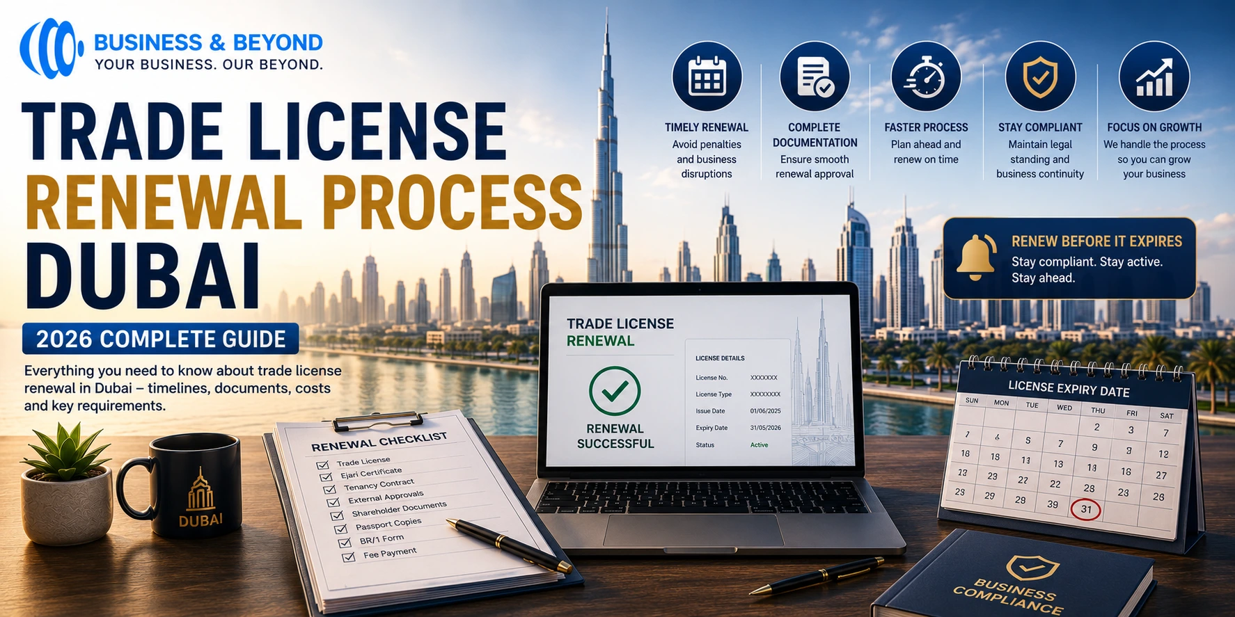 Trade License Renewal Process Dubai